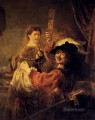 Self Portrait With Saskia Rembrandt